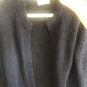 Black vintage everyday cardigan